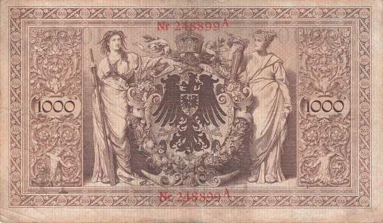 1000 Mark 1908 MA ro.36